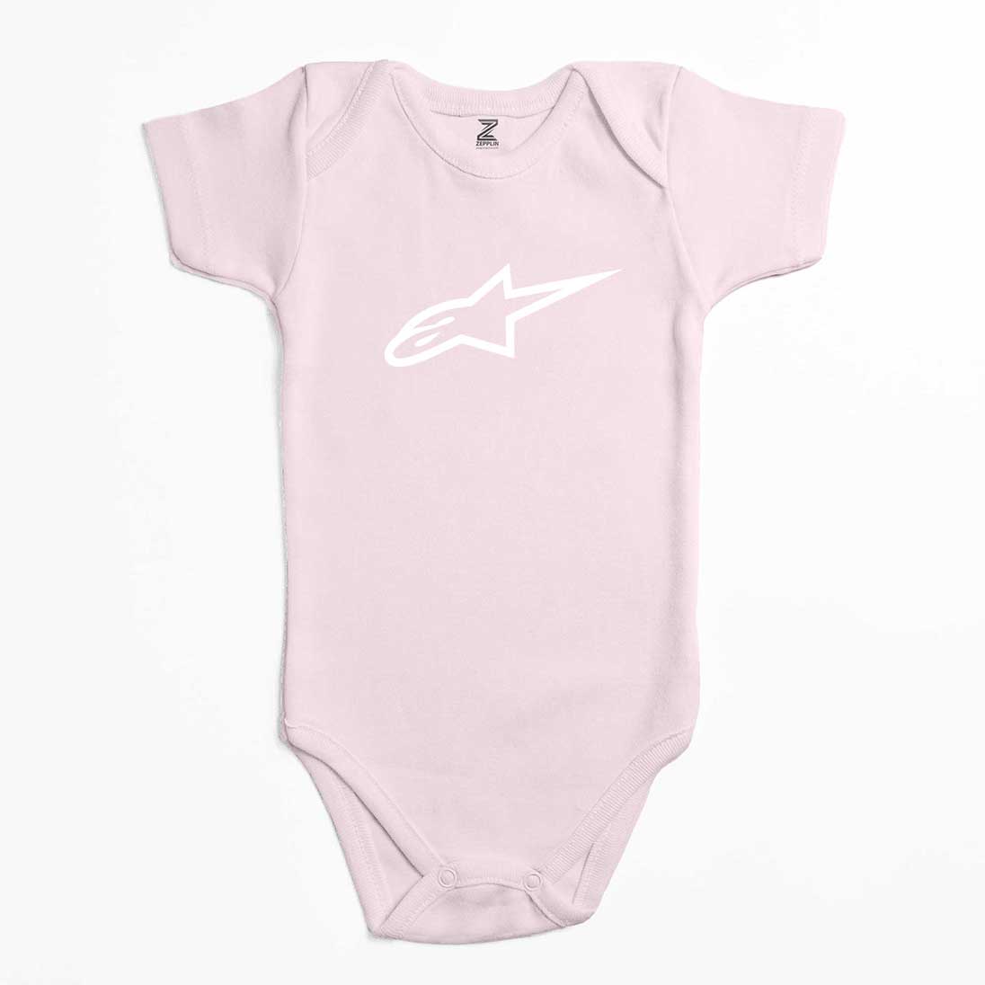 Alpinestars White Logo Renkli Bebek Body Zıbın