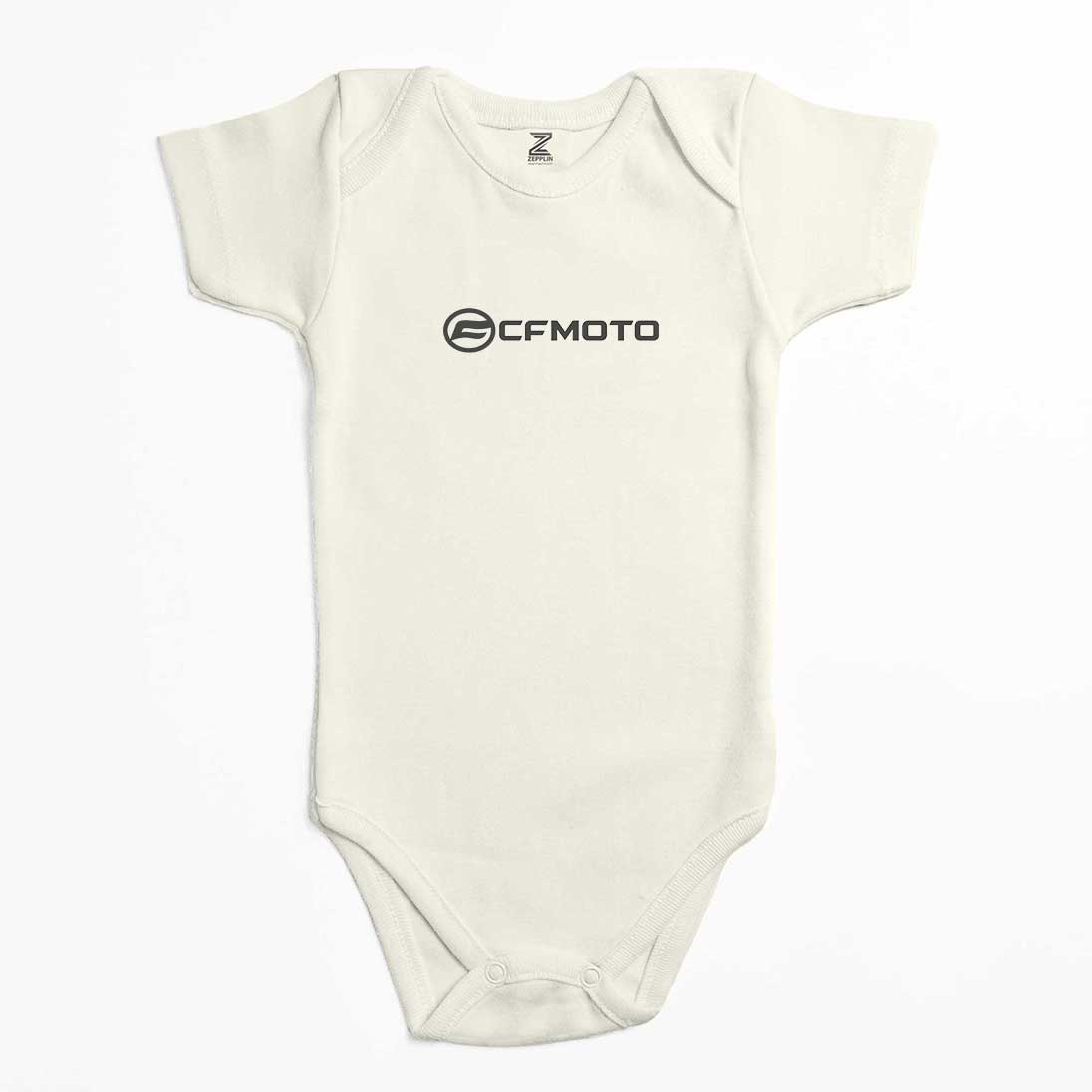 CFMOTO Yazı Renkli Bebek Body Zıbın