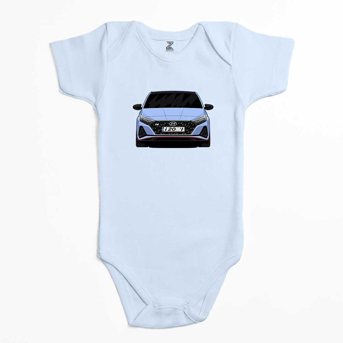 Hyundai İ20N Renkli Bebek Body Zıbın