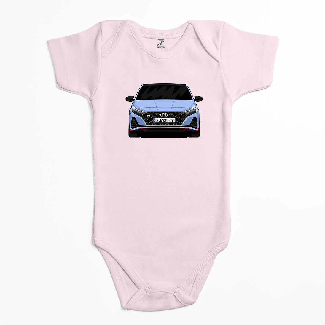 Hyundai İ20N Renkli Bebek Body Zıbın