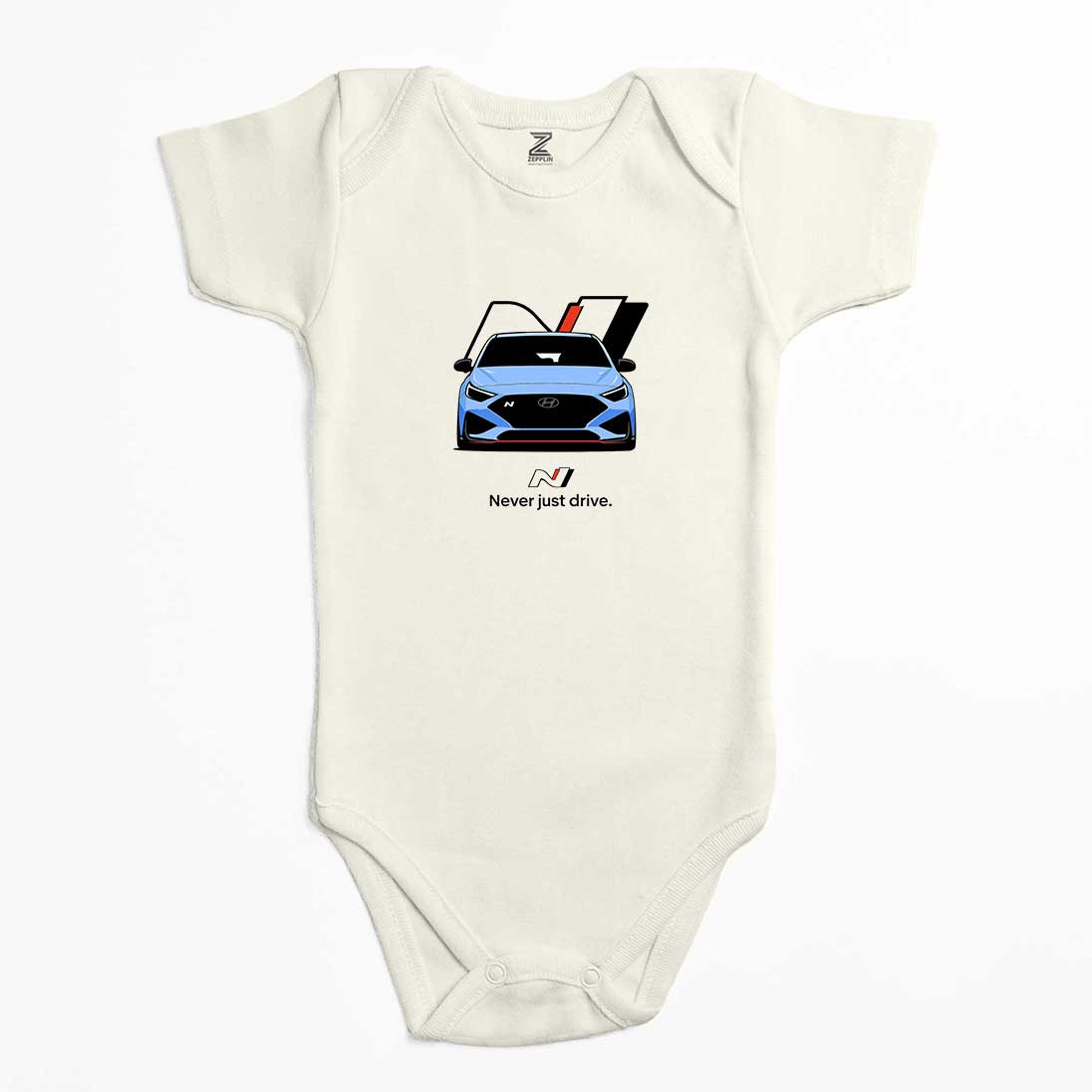 Hyundai İ20N Never Just Drive Renkli Bebek Body Zıbın