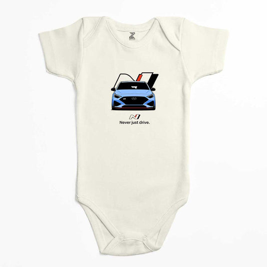 Hyundai İ20N Never Just Drive Renkli Bebek Body Zıbın