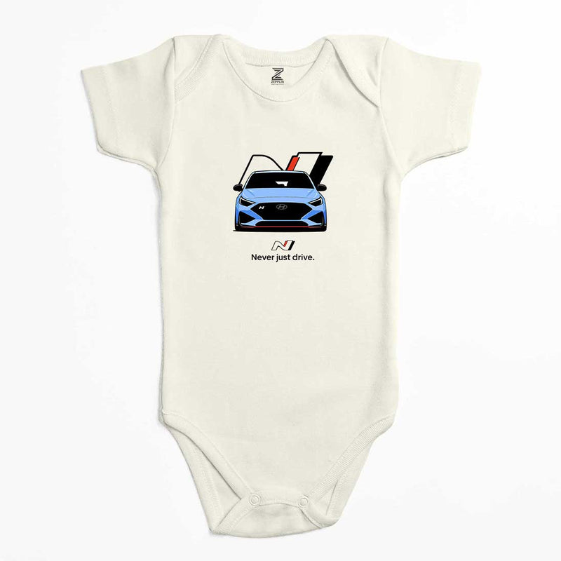 Hyundai İ20N Never Just Drive Renkli Bebek Body Zıbın