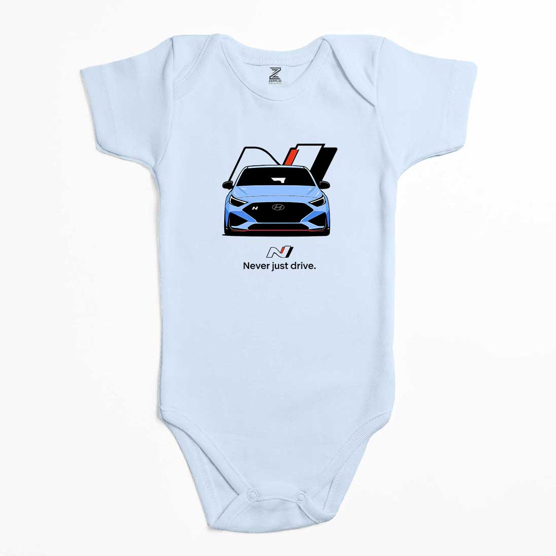 Hyundai İ20N Never Just Drive Renkli Bebek Body Zıbın