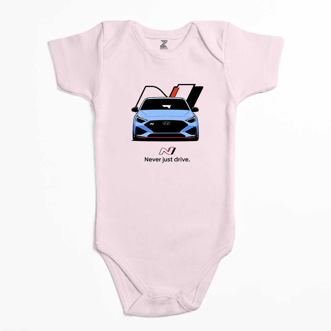 Hyundai İ20N Never Just Drive Renkli Bebek Body Zıbın