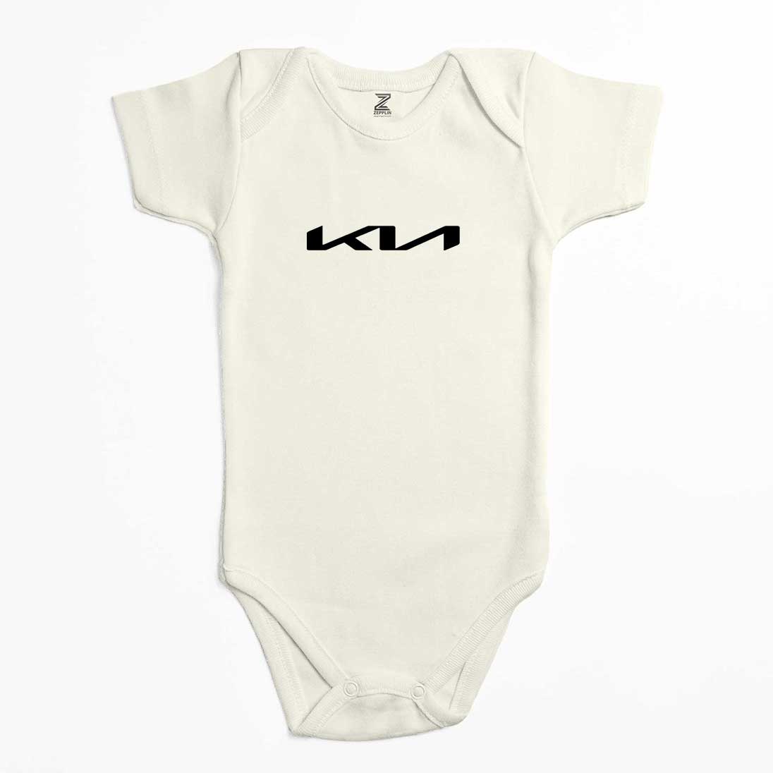 Kia New Logo Black Renkli Bebek Body Zıbın