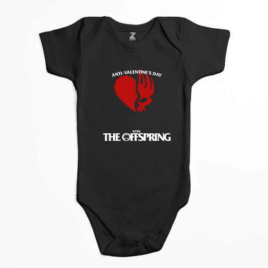 The Offspring Anti Valentine's Day Renkli Bebek Body Zıbın