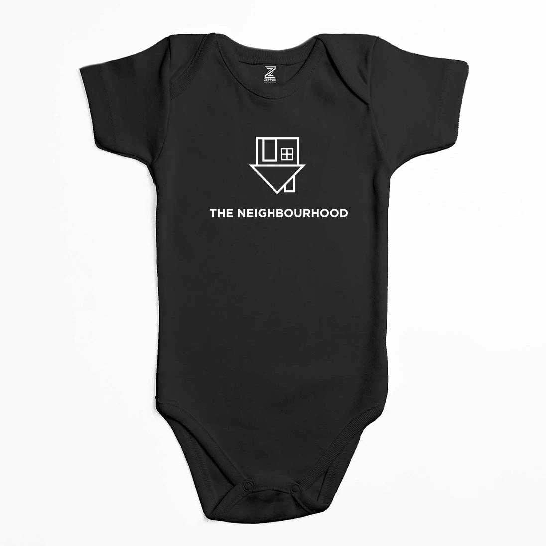 The Neighbourhood Logo Text Renkli Bebek Body Zıbın