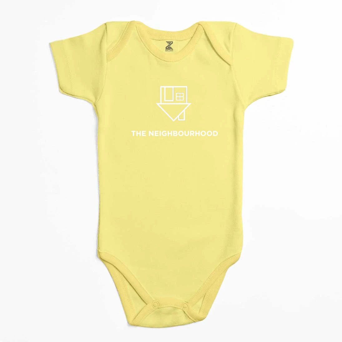 The Neighbourhood Logo Text Renkli Bebek Body Zıbın