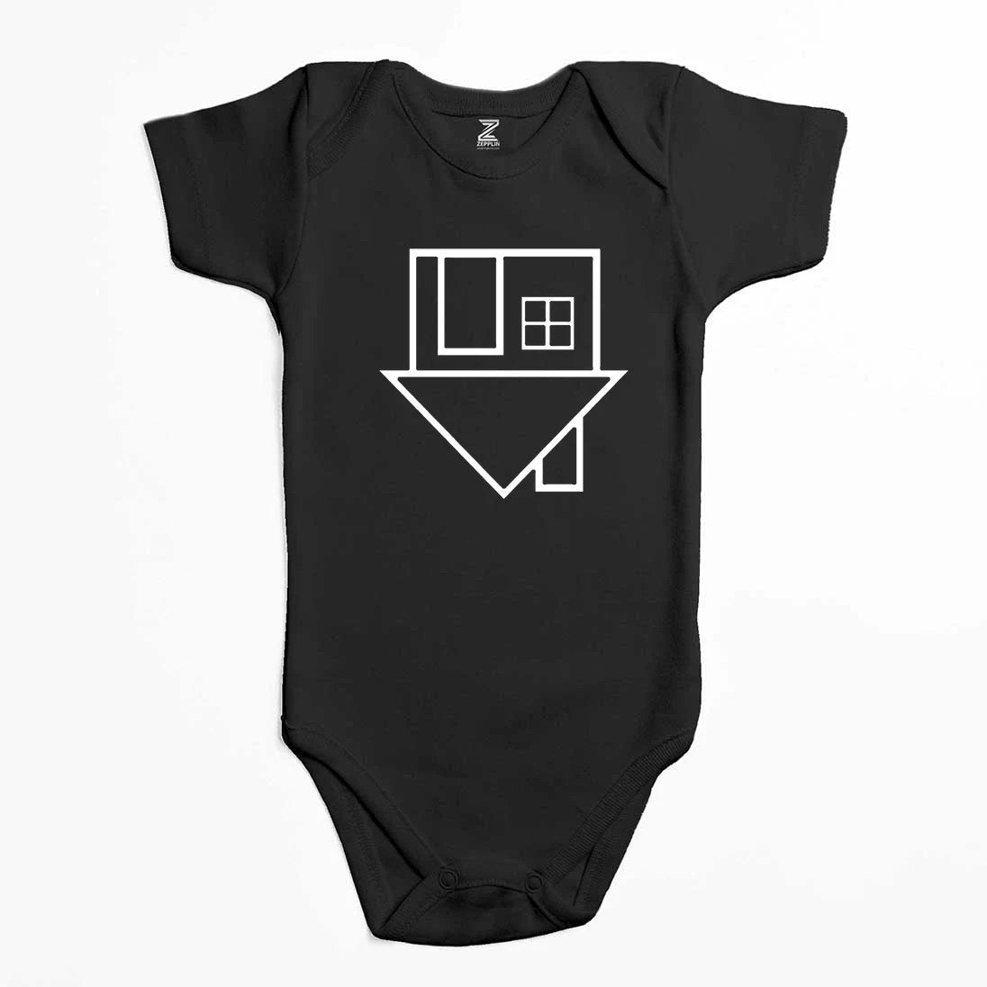 The Neighbourhood Black Logo Renkli Bebek Body Zıbın