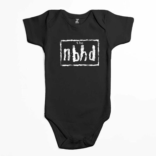The Neigbourhood Nbhd Black Renkli Bebek Body Zıbın