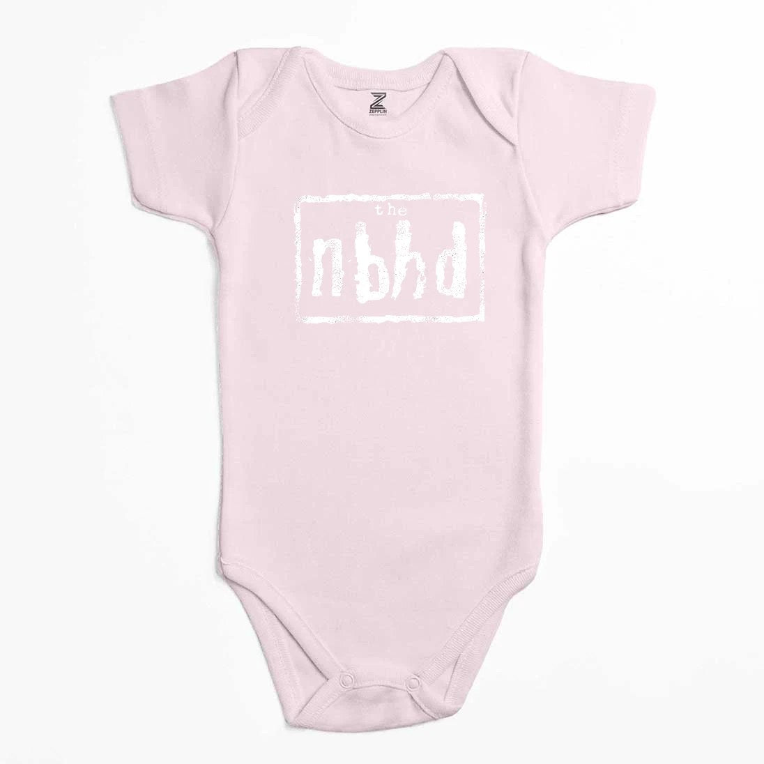 The Neigbourhood Nbhd Black Renkli Bebek Body Zıbın