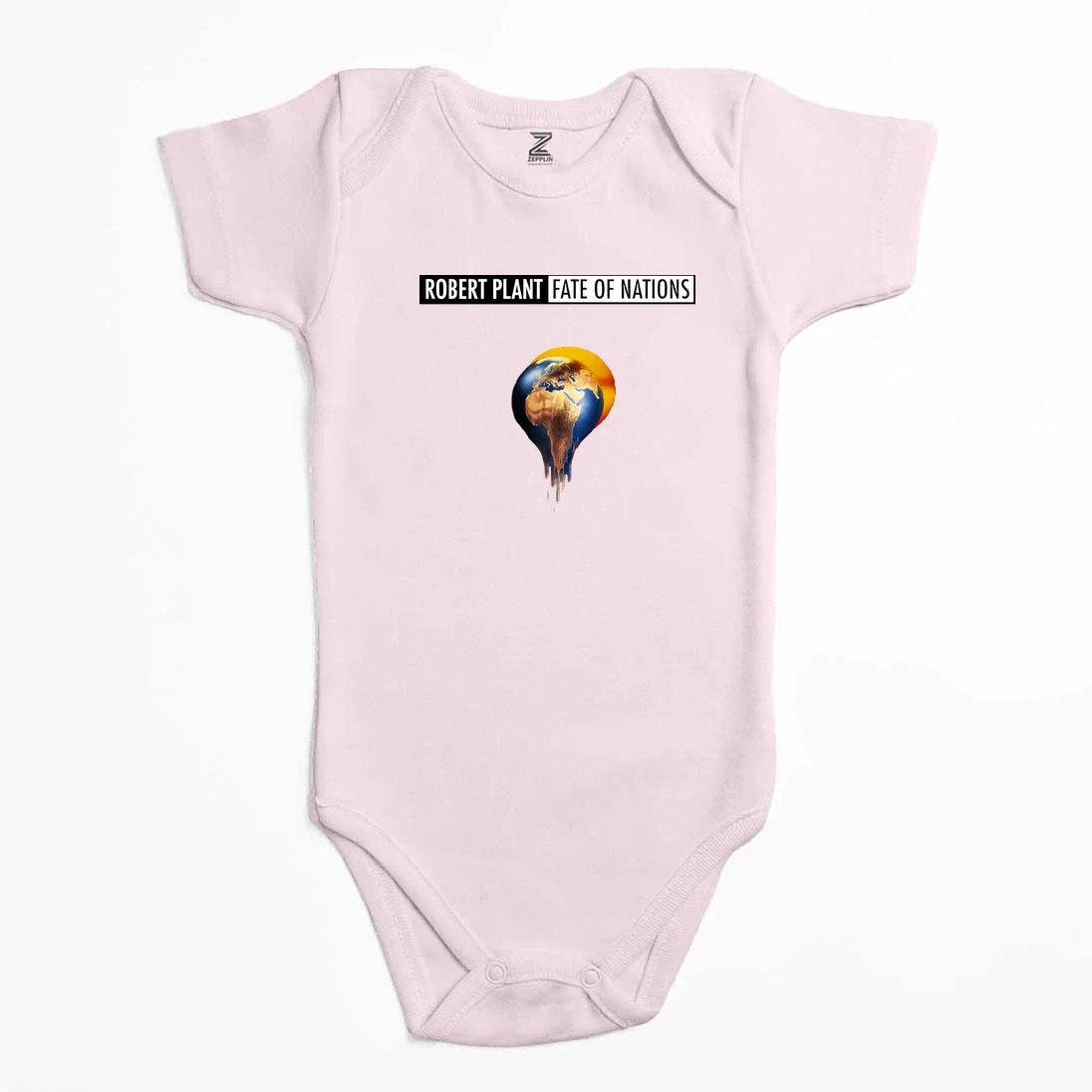 Robert Plant Fate of Nations Renkli Bebek Body Zıbın