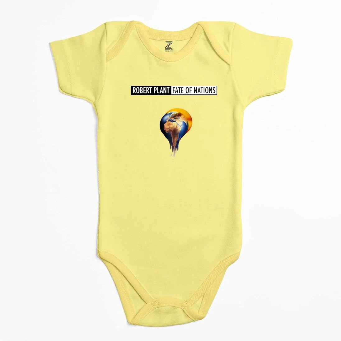 Robert Plant Fate of Nations Renkli Bebek Body Zıbın