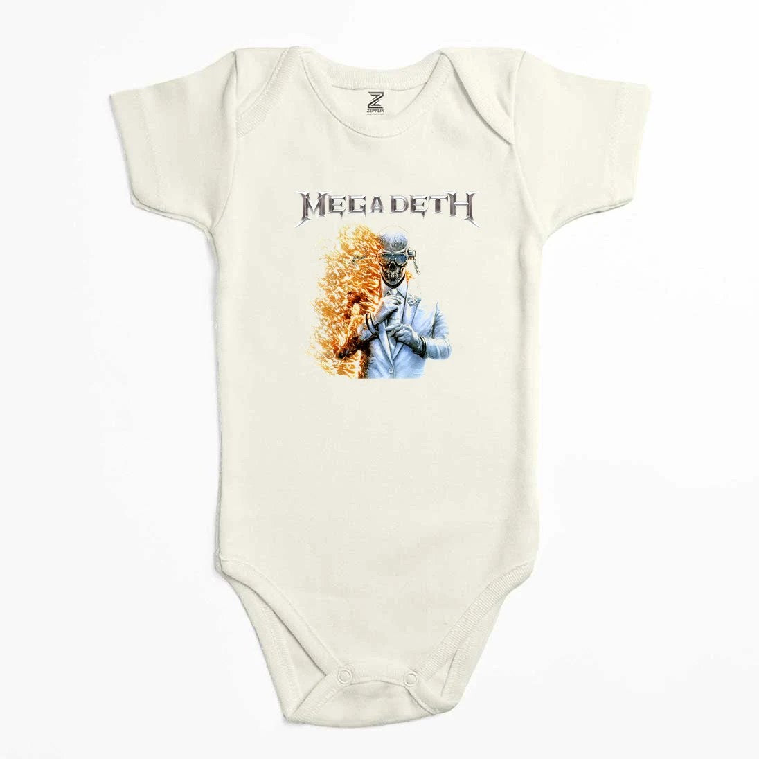 Megadeth Megadeth 2026 Renkli Bebek Body Zıbın