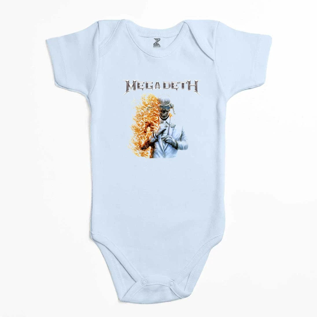Megadeth Megadeth 2026 Renkli Bebek Body Zıbın