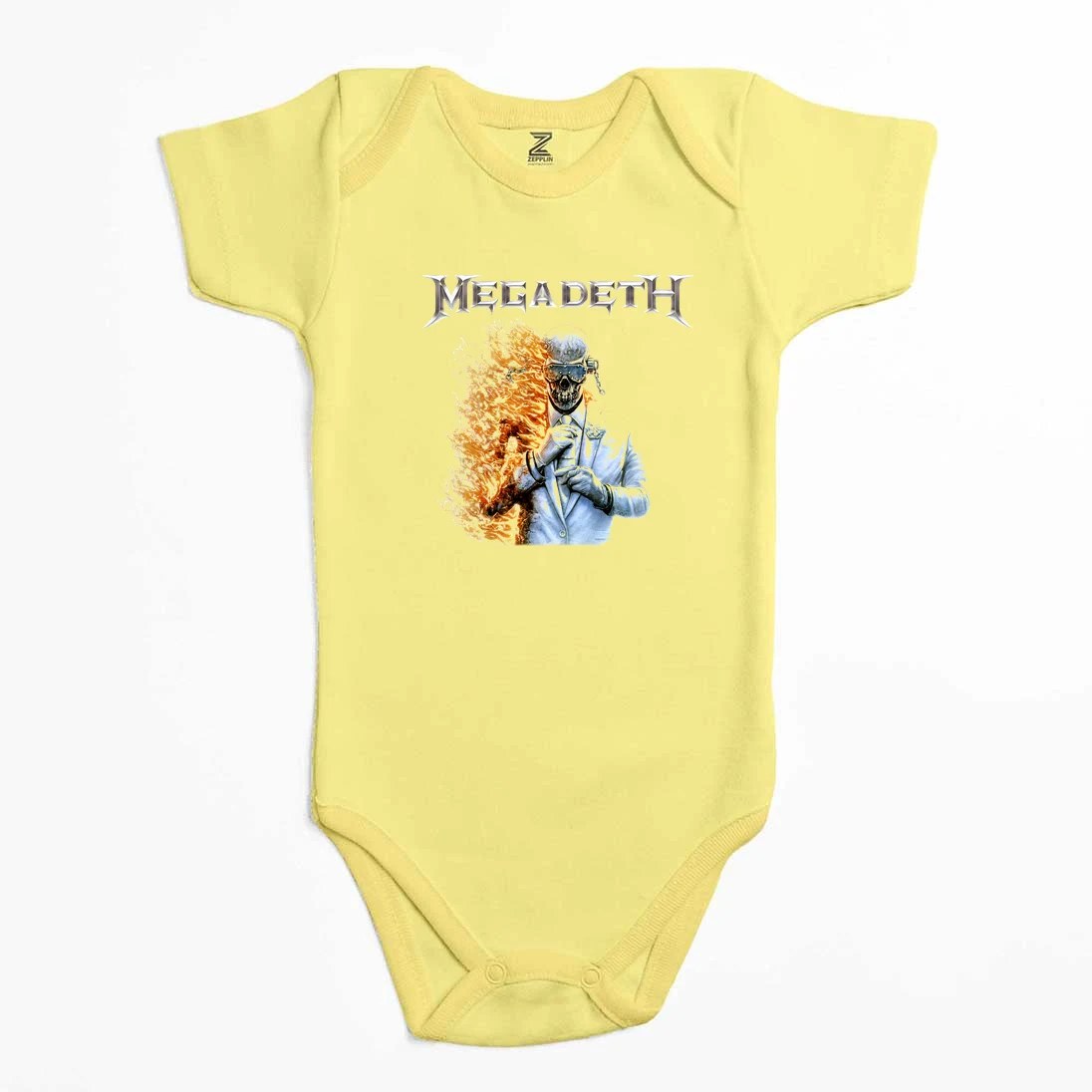 Megadeth Megadeth 2026 Renkli Bebek Body Zıbın