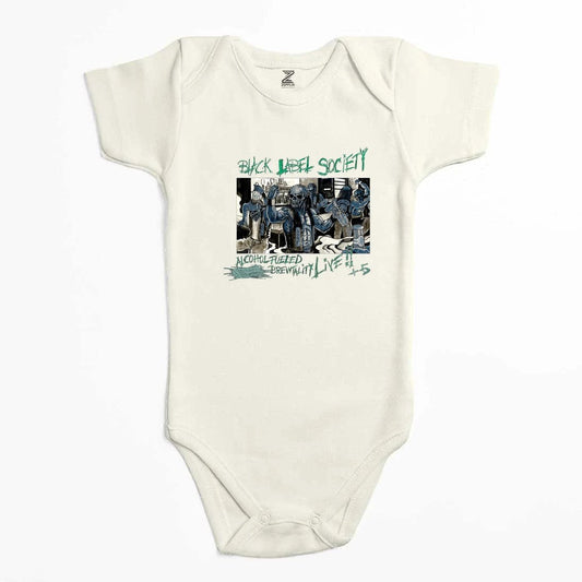 Black Label Society Alcohol Fueled Brewtality Renkli Bebek Body Zıbın