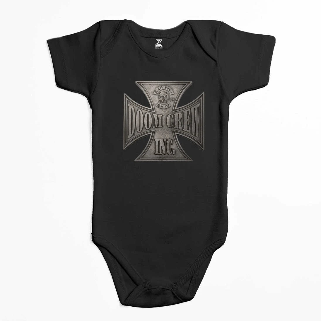 Black Label Society Doom Crew Inc Renkli Bebek Body Zıbın