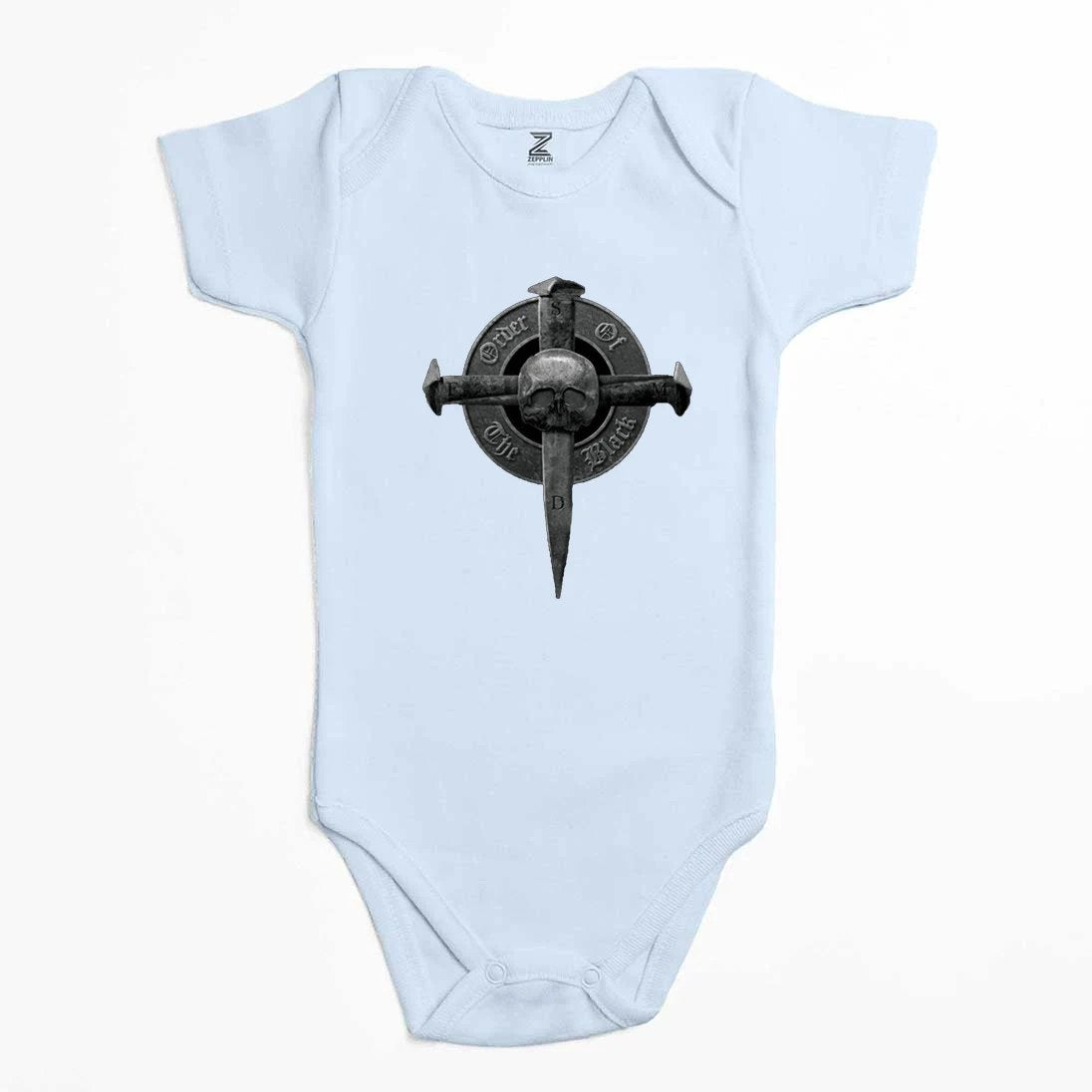 Black Label Society Order of The Black Silver Renkli Bebek Body Zıbın