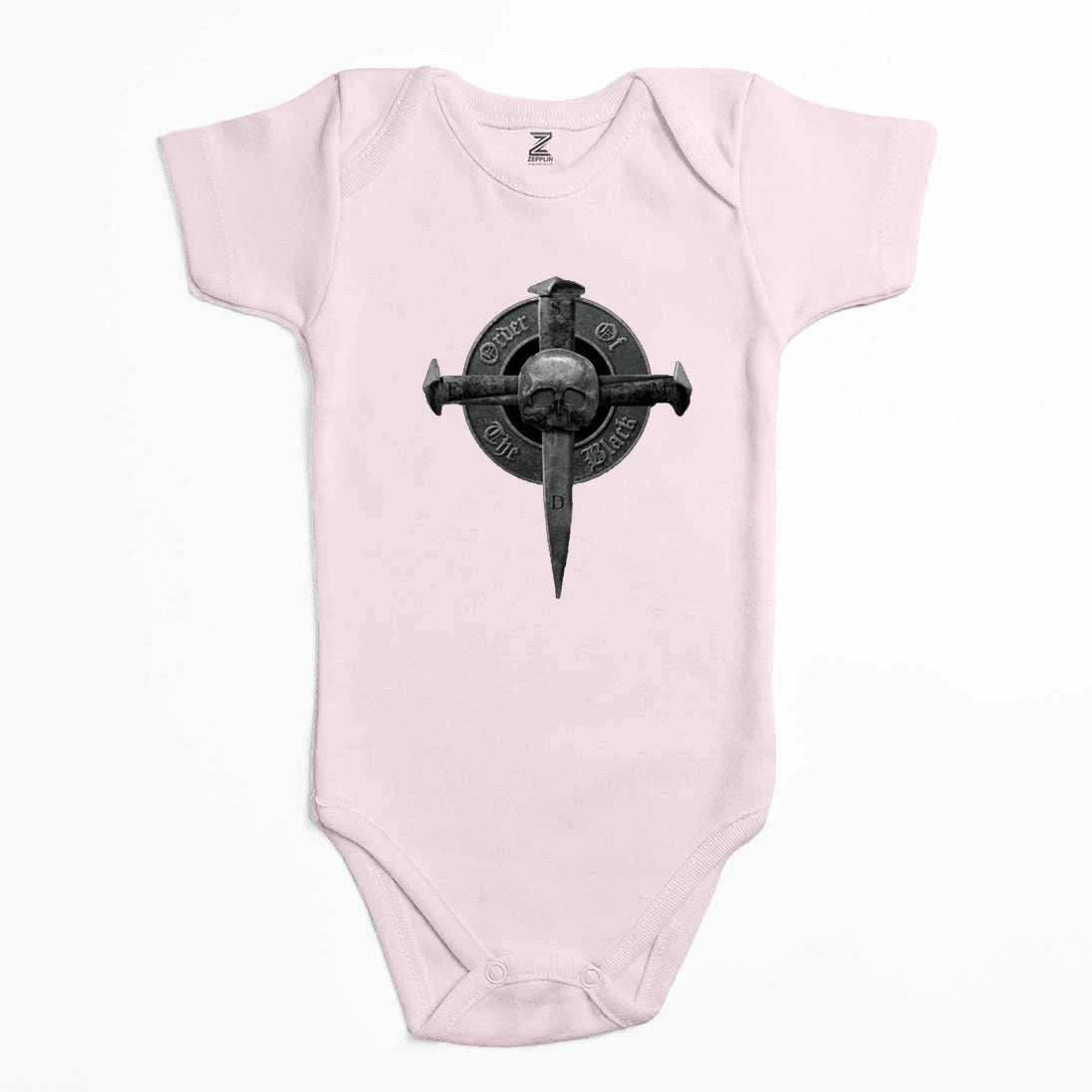Black Label Society Order of The Black Silver Renkli Bebek Body Zıbın