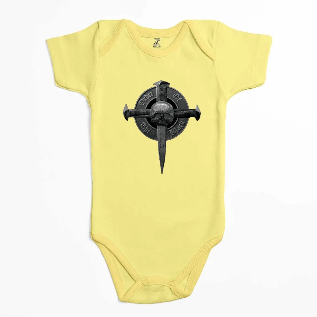 Black Label Society Order of The Black Silver Renkli Bebek Body Zıbın