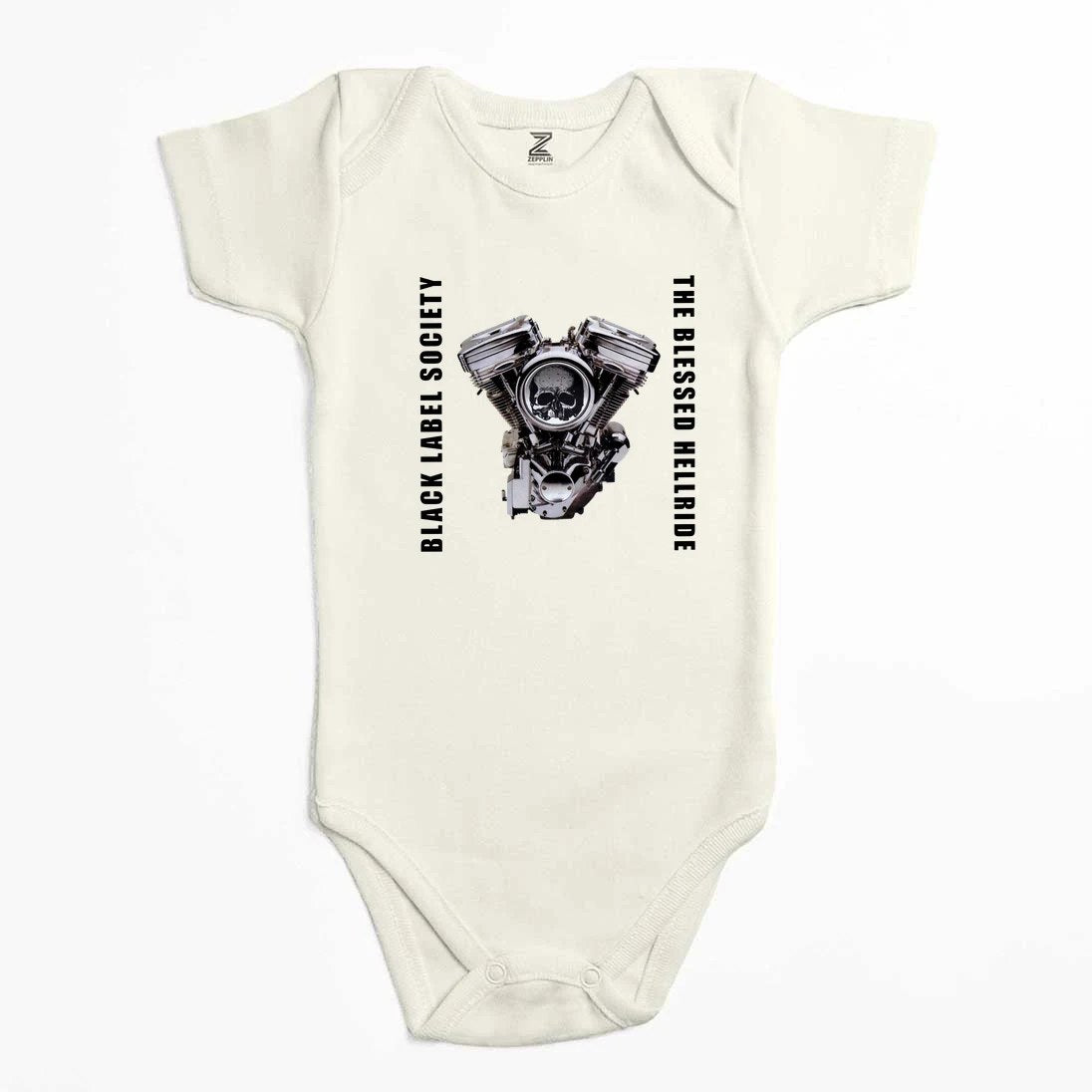 Black Label Society The Blessed Hellride Renkli Bebek Body Zıbın
