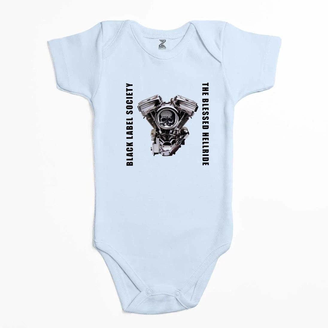 Black Label Society The Blessed Hellride Renkli Bebek Body Zıbın