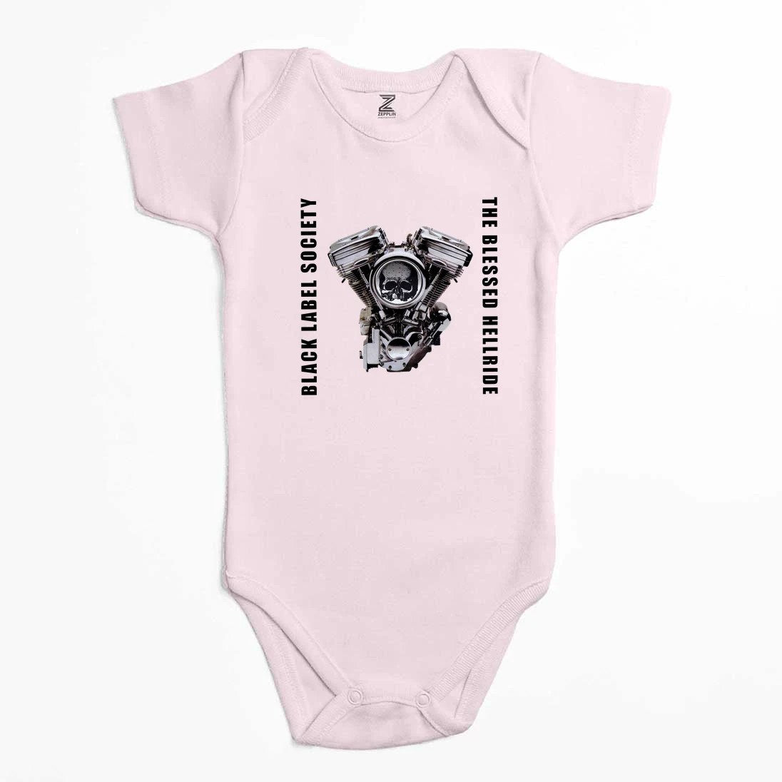 Black Label Society The Blessed Hellride Renkli Bebek Body Zıbın