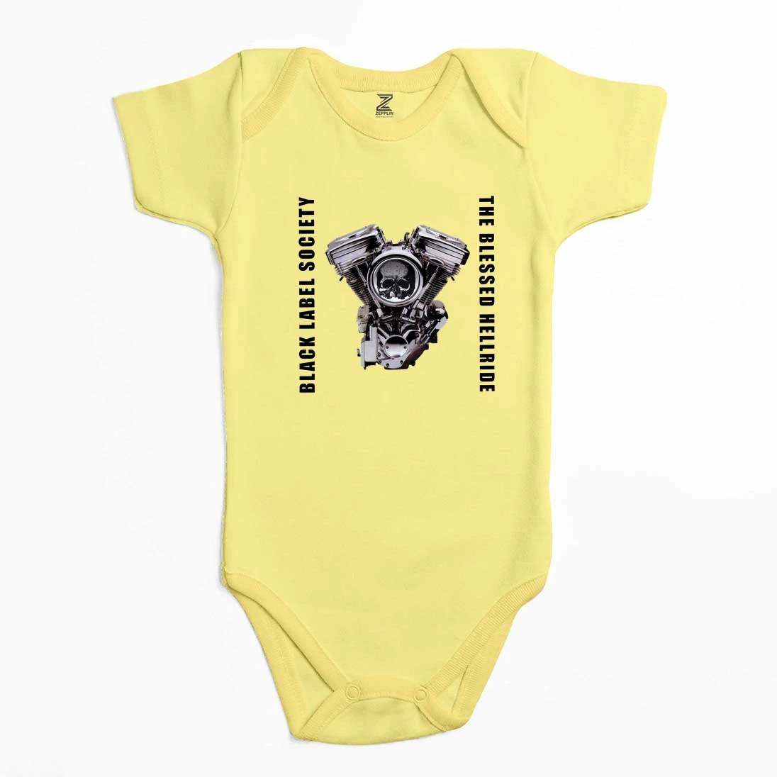 Black Label Society The Blessed Hellride Renkli Bebek Body Zıbın