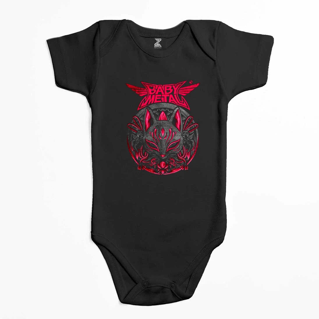 Babymetal Maneki Neko Renkli Bebek Body Zıbın