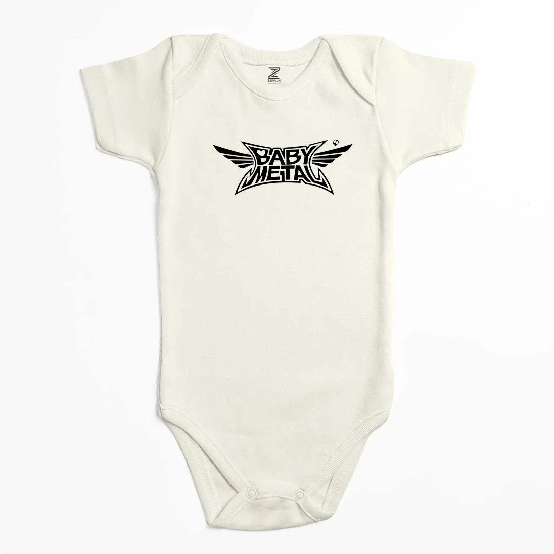 Babymetal Logo Black Renkli Bebek Body Zıbın