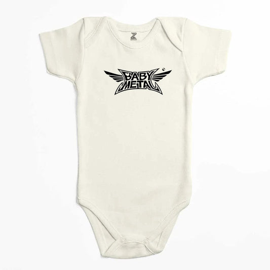Babymetal Logo Black Renkli Bebek Body Zıbın