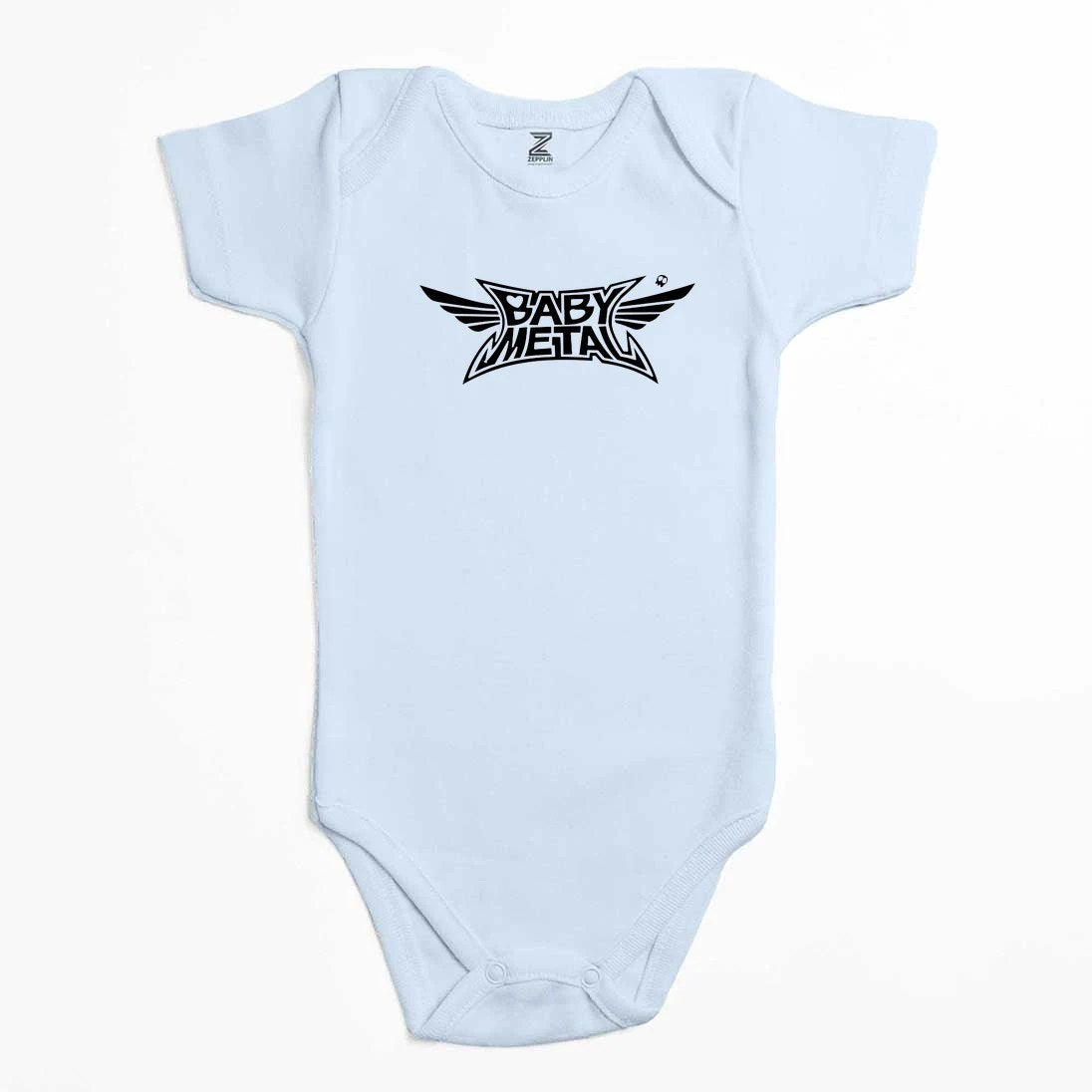 Babymetal Logo Black Renkli Bebek Body Zıbın