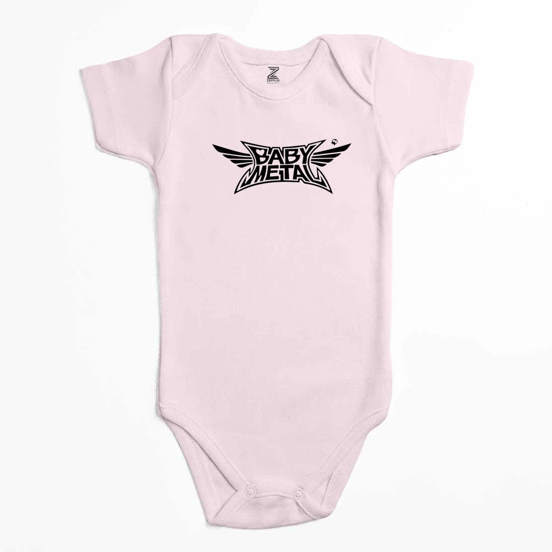 Babymetal Logo Black Renkli Bebek Body Zıbın