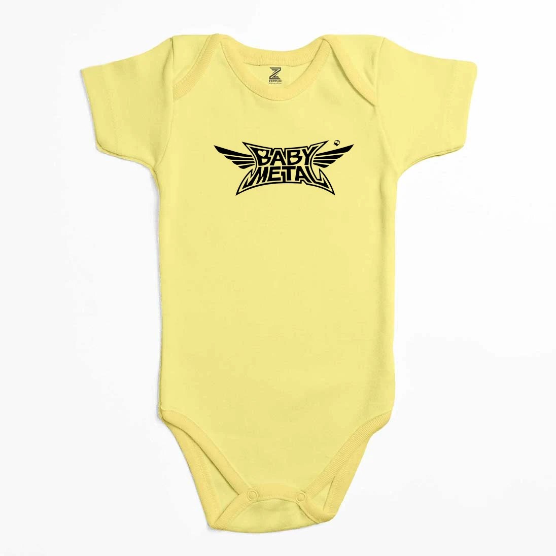 Babymetal Logo Black Renkli Bebek Body Zıbın