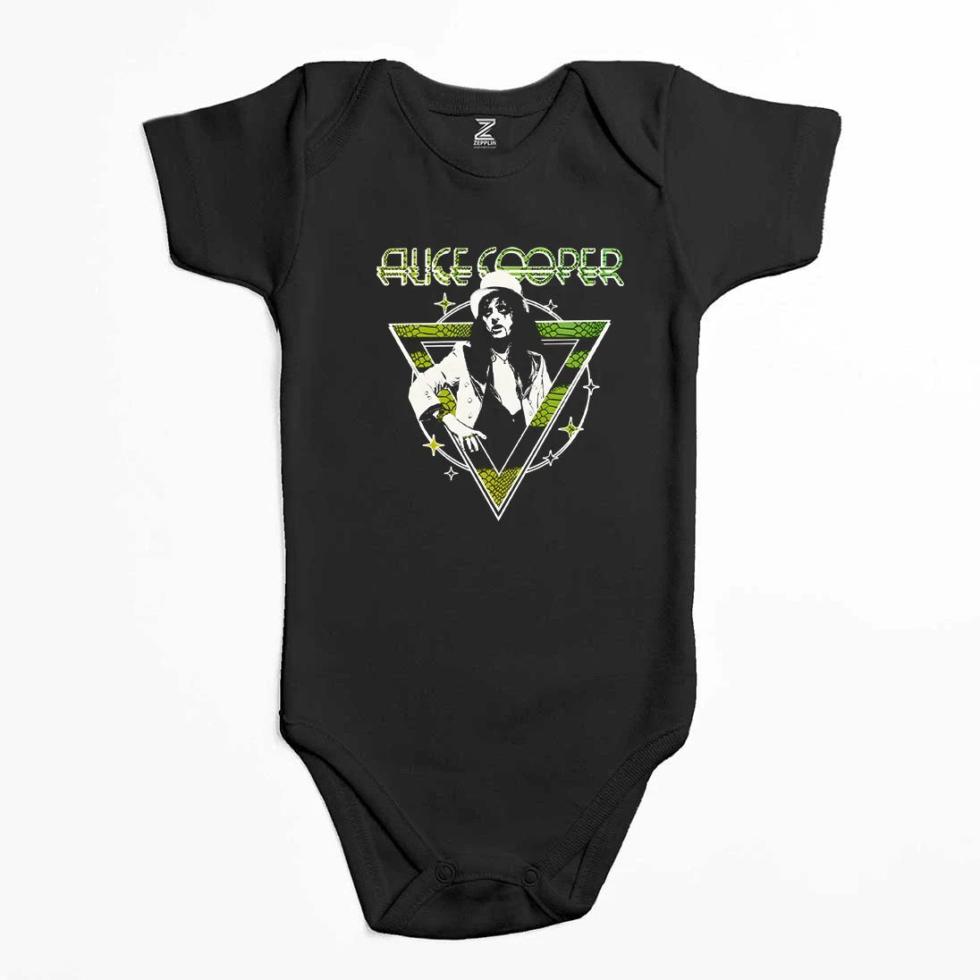 Alice Cooper Welcome To My Nightmare Renkli Bebek Body Zıbın