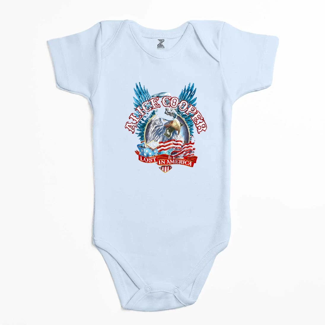 Alice Cooper Lost In America Renkli Bebek Body Zıbın
