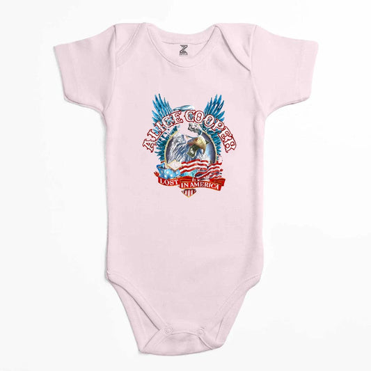 Alice Cooper Lost In America Renkli Bebek Body Zıbın