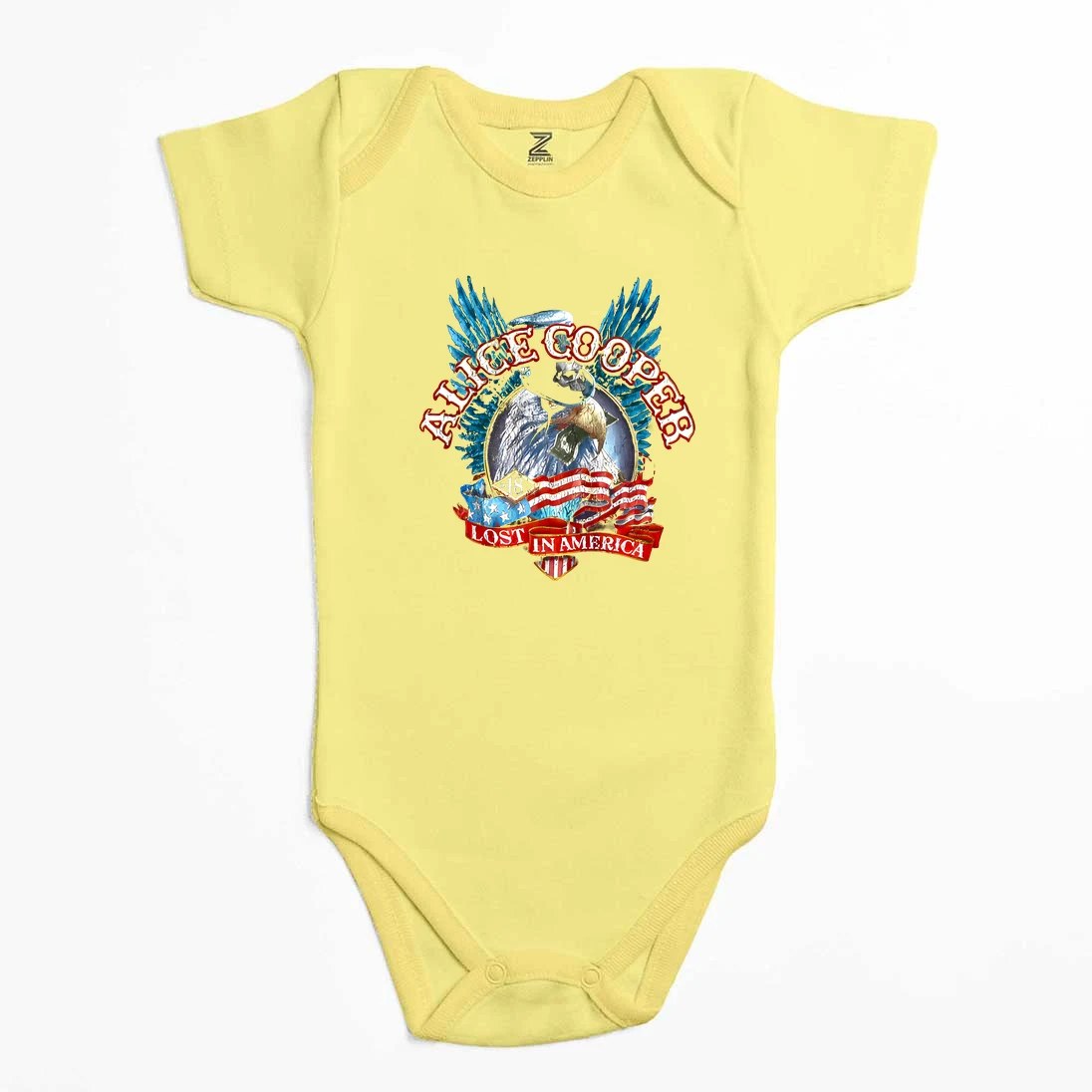 Alice Cooper Lost In America Renkli Bebek Body Zıbın