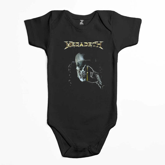 Megadeth Warchest Renkli Bebek Body Zıbın