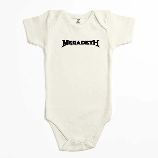 Megadeth Text Renkli Bebek Body Zıbın
