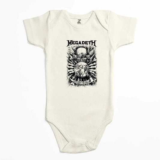 Megadeth Years Of Metal Renkli Bebek Body Zıbın