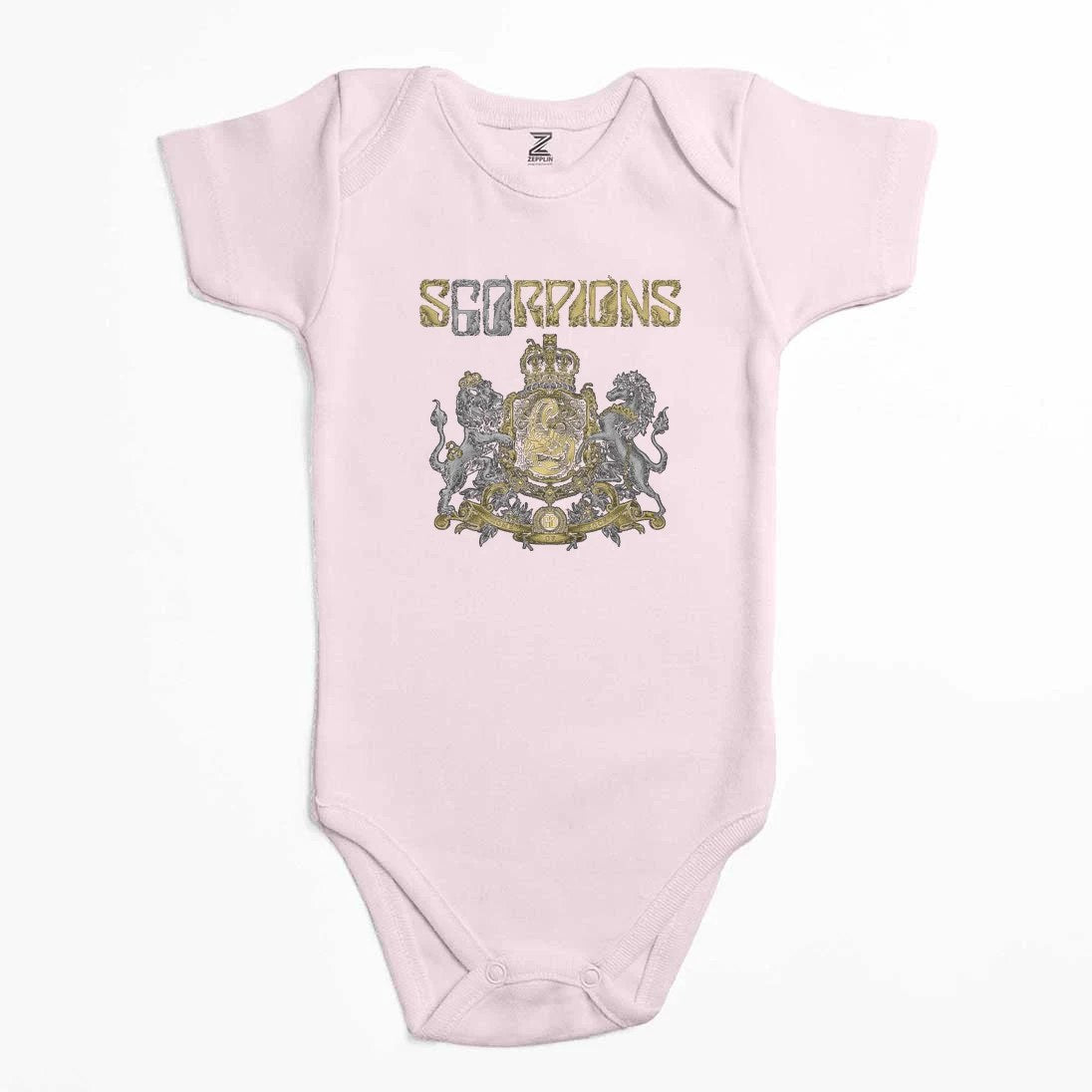 Scorpions Home Of Rock Renkli Bebek Body Zıbın