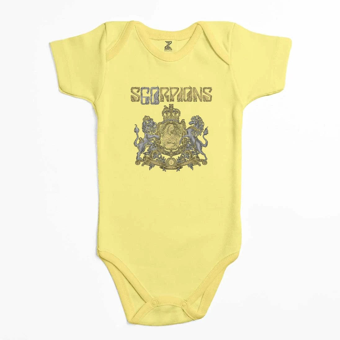 Scorpions Home Of Rock Renkli Bebek Body Zıbın