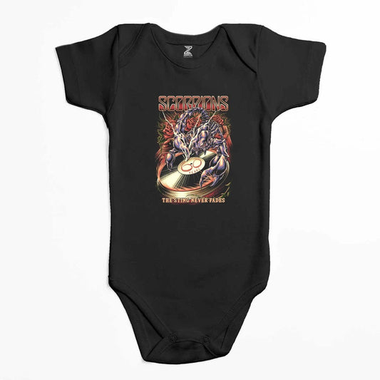 Scorpions The Sting Never Fades Renkli Bebek Body Zıbın