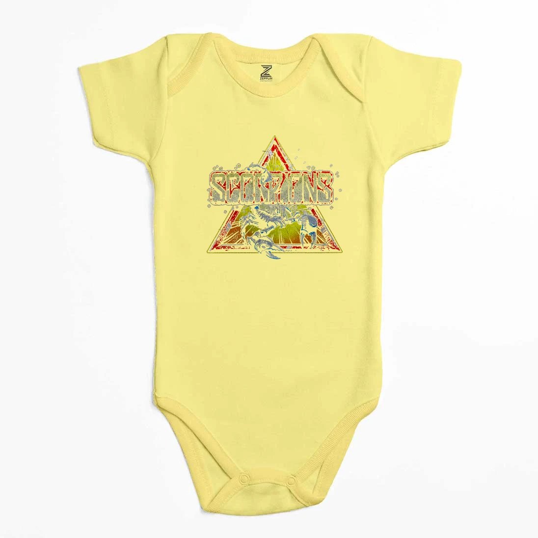 Scorpions Triangle Renkli Bebek Body Zıbın