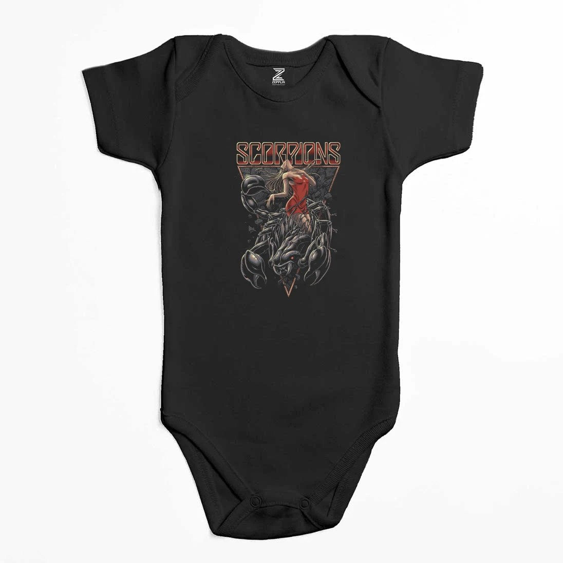 Scorpions Lovedrive Renkli Bebek Body Zıbın