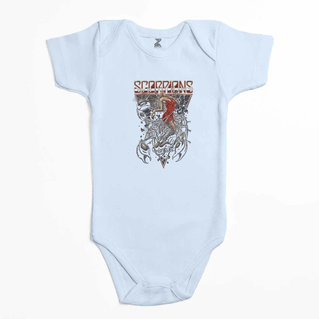Scorpions Lovedrive Renkli Bebek Body Zıbın
