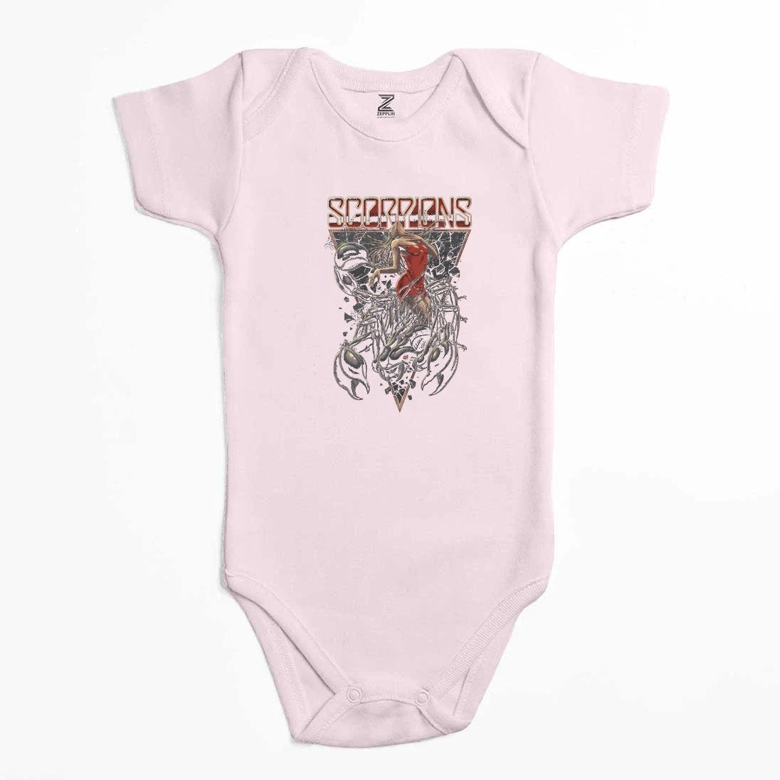 Scorpions Lovedrive Renkli Bebek Body Zıbın